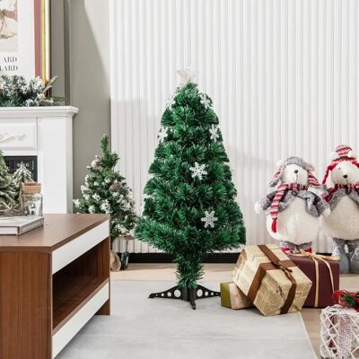 Costway - Christbaum LED 90 cm - Grün - Indoor - Christmas Tree Costway - Christbaum LED 90 cm - Grün - Indoor - Christmas Tree