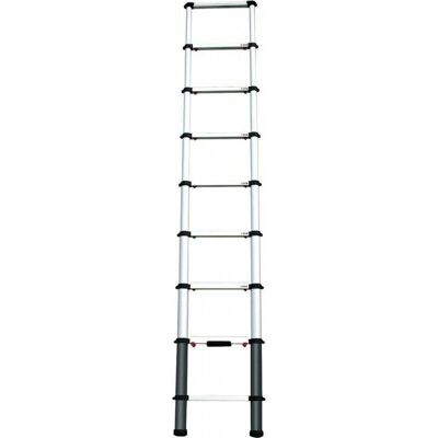 EZ Step EZSTEP Escalera telescópica - Aluminio, 2,6 m, EN 131-6 EZ Step EZSTEP Escalera telescópica - Aluminio, 2,6 m, EN 131-6