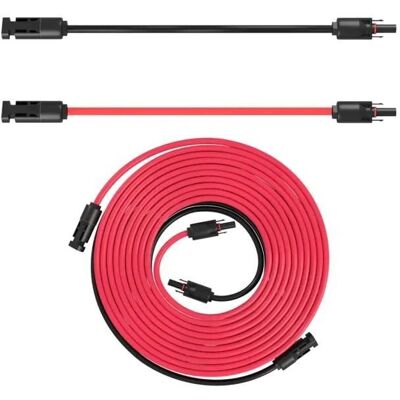 Accessoires pour station d'énergie Bluetti - Câble solaire extension 5M MC4 - Publicité Accessoires pour station d'énergie Bluetti - Câble solaire extension 5M MC4 - Publicité