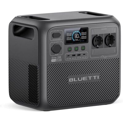 BLUETTI Tragbare Powerstation Elite 200 V2 2600W 2073,6Wh BLUETTI Tragbare Powerstation Elite 200 V2 2600W 2073,6Wh