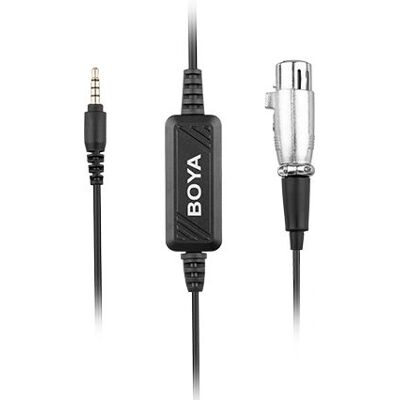 Cable de micrófono BOYA BY-BCA6 - XLR a 3,5 mm Cable de micrófono BOYA BY-BCA6 - XLR a 3,5 mm
