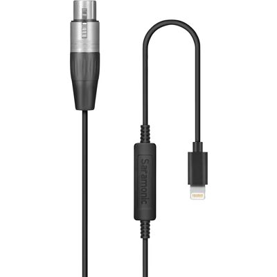 Saramonic LC-XLR - Adattatore audio XLR a Lightning per iOS Saramonic LC-XLR - Adattatore audio XLR a Lightning per iOS