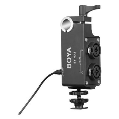 Mezclador de Audio BOYA BY-MA2 - XLR de 2 Canales Mezclador de Audio BOYA BY-MA2 - XLR de 2 Canales