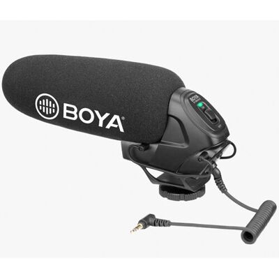 BOYA BY-BM3030 Mikrofon - Supernieren Kondensator Shotgun für DSLR BOYA BY-BM3030 Mikrofon - Supernieren Kondensator Shotgun für DSLR