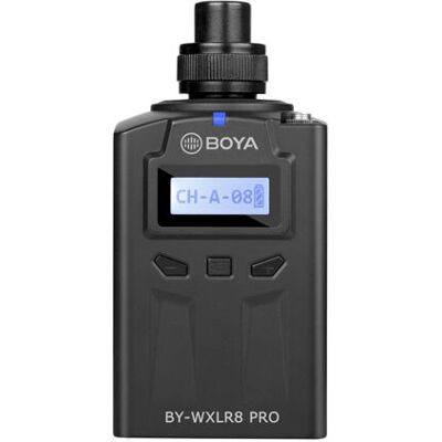BOYA BY-WXLR8 Pro Langaton XLR-lähetin - Kehonpaketti mikrofoni BOYA BY-WXLR8 Pro Langaton XLR-lähetin - Kehonpaketti mikrofoni