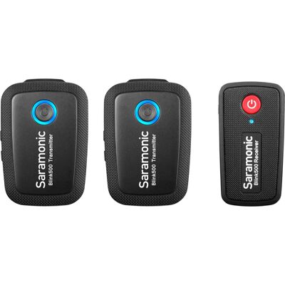 Sistema wireless Saramonic Blink500 B2 - Microfono, Compatto, 2.4 GHz Sistema wireless Saramonic Blink500 B2 - Microfono, Compatto, 2.4 GHz