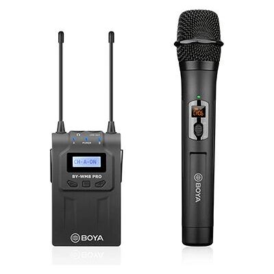 Vezeték nélküli mikrofonrendszer Boya BY-WM8 Pro-K3 - Fekete Vezeték nélküli mikrofonrendszer Boya BY-WM8 Pro-K3 - Fekete