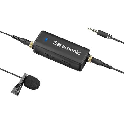 Saramonic - LavMic - microphone lavalier - adaptateur audio - Publicité Saramonic - LavMic - microphone lavalier - adaptateur audio - Publicité