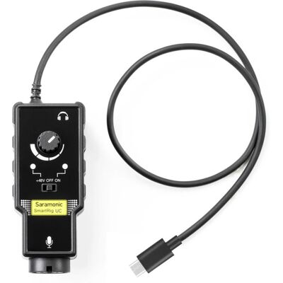 Hordozható hangkártya Saramonic SmartRig II - Mikrofon & Gitár előerősítő Hordozható hangkártya Saramonic SmartRig II - Mikrofon & Gitár előerősítő