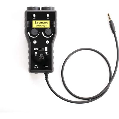 Saramonic SmartRig+ Interfaccia audio portatile per microfoni e chitarre Saramonic SmartRig+ Interfaccia audio portatile per microfoni e chitarre