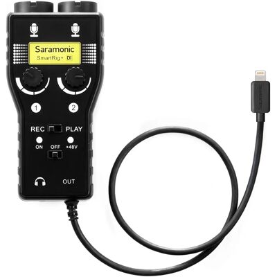 Saramonic SmartRig+ Di - Audio-Interface für iPhone/iPad Saramonic SmartRig+ Di - Audio-Interface für iPhone/iPad