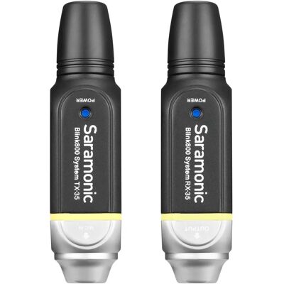 Sistema Microfono Lavalier Wireless Saramonic - 5.8GHz - Nero Sistema Microfono Lavalier Wireless Saramonic - 5.8GHz - Nero