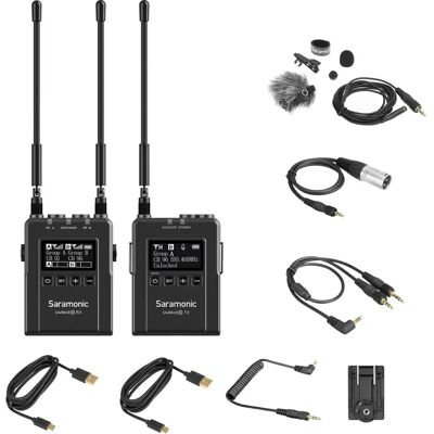 Kit Microphone Sans Fil Saramonic UwMic9S Kit1 - Conférence, Entretien - Publicité Kit Microphone Sans Fil Saramonic UwMic9S Kit1 - Conférence, Entretien - Publicité