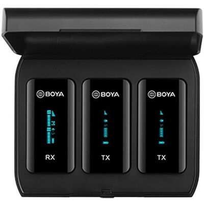 Sistema de Micrófono Inalámbrico BOYA BY-XM6-K2 - 2.4GHz Sistema de Micrófono Inalámbrico BOYA BY-XM6-K2 - 2.4GHz