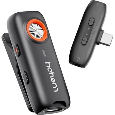 Microphone Hohem MIC-01 - Type C - Noir - Publicité Microphone Hohem MIC-01 - Type C - Noir - Publicité