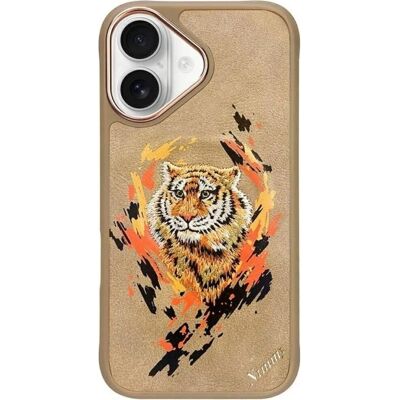 Coque MagSafe Tigre pour iPhone 16 par iCables Coque MagSafe Tigre pour iPhone 16 par iCables