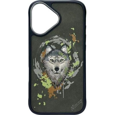 Coque MagSafe iPhone 16 Gris Foncé de iCables Coque MagSafe iPhone 16 Gris Foncé de iCables