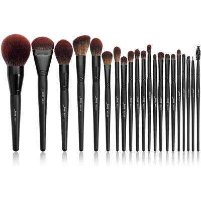 Pinceaux de Maquillage Jessup Phantom Black 21 pièces - Kit visage & yeux - Publicité Pinceaux de Maquillage Jessup Phantom Black 21 pièces - Kit visage & yeux - Publicité
