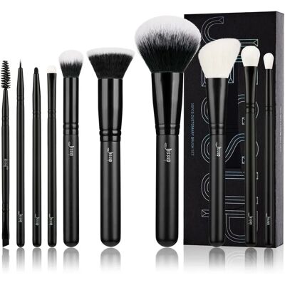 Ensemble de Pinceaux Jessup - 10 pièces pour Poudre, Fond de Teint, Ombres - Qualité Supérieure - Publicité Ensemble de Pinceaux Jessup - 10 pièces pour Poudre, Fond de Teint, Ombres - Qualité Supérieure - Publicité