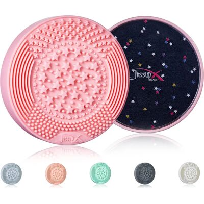 Jessup Zweifach-Aktion Pinselreinigungsmatte - Pink - Make-up Werkzeug Jessup Zweifach-Aktion Pinselreinigungsmatte - Pink - Make-up Werkzeug