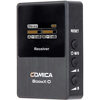 Comica BoomX-D D2 Funkmikrofon-Set - Professioneller Audio für Kameras & Smartphones Comica BoomX-D D2 Funkmikrofon-Set - Professioneller Audio für Kameras & Smartphones