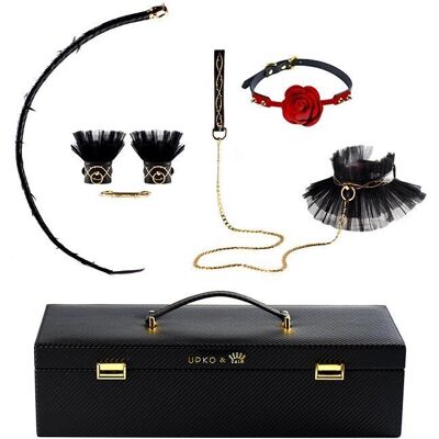 ZALO - Kit de Bondage Lujoso - Rosa - Bondage Kit ZALO - Kit de Bondage Lujoso - Rosa - Bondage Kit