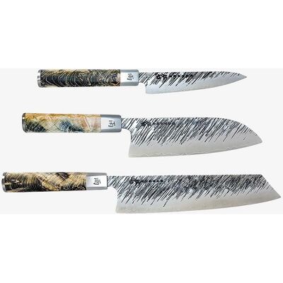 Satake - Ame Knivset - Regnmönster Japan Satake - Ame Knivset - Regnmönster Japan