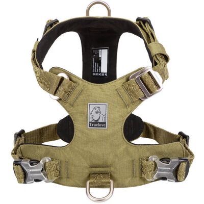 Truelove - Adventure Soft - Khaki - S - Dog Harness Truelove - Adventure Soft - Khaki - S - Dog Harness