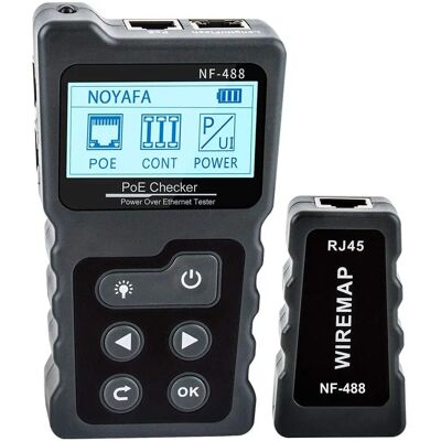 Tester cavi PoE NF-488 Noyafa - Rete e Alimentazione Tester cavi PoE NF-488 Noyafa - Rete e Alimentazione