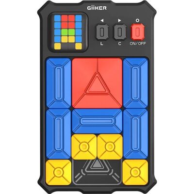 Xiaomi GIIKER Super Huarong Road παζλ Μαύρο/γκρι/ροζ - Παιχνίδι παζλ Xiaomi GIIKER Super Huarong Road παζλ Μαύρο/γκρι/ροζ - Παιχνίδι παζλ