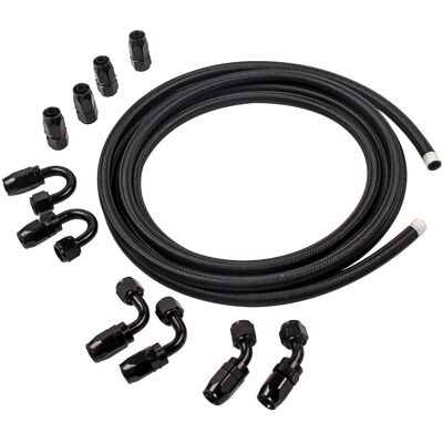 Maxpeedingrods - AN8 Nylon Tressé - 5m - Tuyau de carburant - Publicité Maxpeedingrods - AN8 Nylon Tressé - 5m - Tuyau de carburant - Publicité