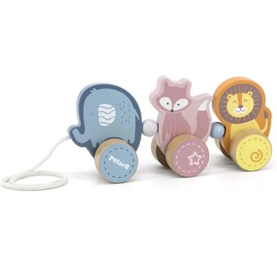 Viga Toys Viga 44023 PolarB Freunde - Ziehspielzeug Viga Toys Viga 44023 PolarB Freunde - Ziehspielzeug