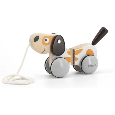 PolarB Puppy Luxe Holz Zugspielzeug - Hund PolarB Puppy Luxe Holz Zugspielzeug - Hund