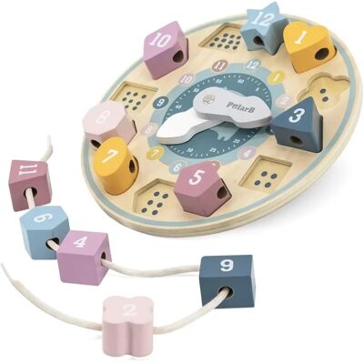Viga Houten Vormen Sorter Klok - Educatief Speelgoed voor 18+ Maanden Viga Houten Vormen Sorter Klok - Educatief Speelgoed voor 18+ Maanden