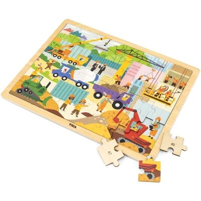 Viga Puzzle Machines de construction - Puzzle - Publicité Viga Puzzle Machines de construction - Puzzle - Publicité