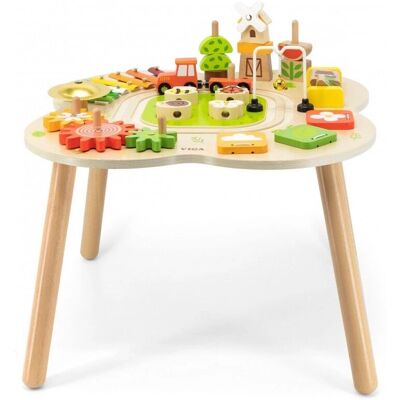 Viga Holzaktivitätstisch - Kinderspielzeug Viga Holzaktivitätstisch - Kinderspielzeug