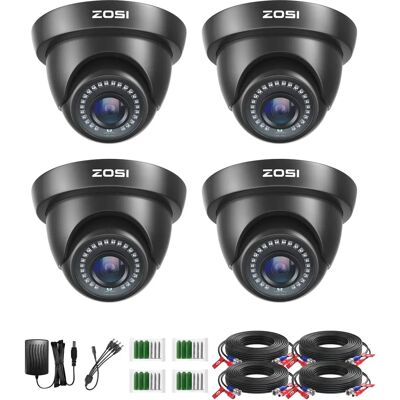 Zosi 1080p 4pc TVI Kit - Extérieur - IP66 - Kit de caméras - Publicité Zosi 1080p 4pc TVI Kit - Extérieur - IP66 - Kit de caméras - Publicité
