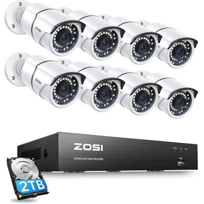 Zosi - 8CH H.265+ 5MP PoE Kit - Publicité Zosi - 8CH H.265+ 5MP PoE Kit - Publicité