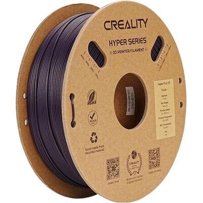 Creality 3D Hyper PLA-CF - Filament en fibre de carbone Violet Creality 3D Hyper PLA-CF - Filament en fibre de carbone Violet