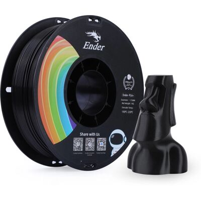 Creality 3D Acide Polylactique (PLA) Noir - Matériau d'impression 3D Creality 3D Acide Polylactique (PLA) Noir - Matériau d'impression 3D