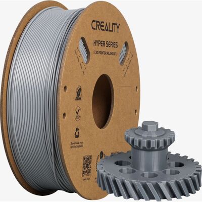 Creality Grå ABS 3D-materiale - Hyper, 1kg, Høj hastighed Creality Grå ABS 3D-materiale - Hyper, 1kg, Høj hastighed