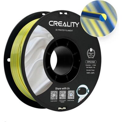 Creality CR-PLA Zijde -Filament - Blauw, Goud 3D Printermateriaal Creality CR-PLA Zijde -Filament - Blauw, Goud 3D Printermateriaal
