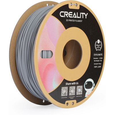 Creality 3D Maitohappo (PLA) Harmaa 1 kg - 3D-tulostuslanka Creality 3D Maitohappo (PLA) Harmaa 1 kg - 3D-tulostuslanka