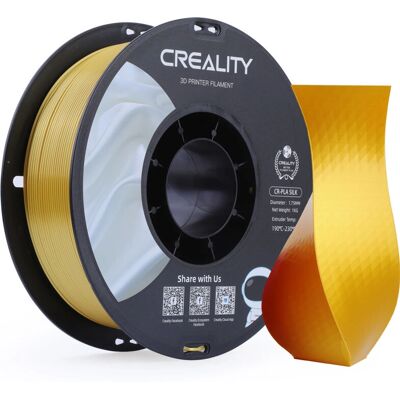 Filamento Creality Oro Satinato 3D - Materiale per Stampante 3D Filamento Creality Oro Satinato 3D - Materiale per Stampante 3D