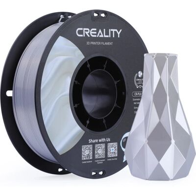 Creality CR-PLA Silkeagtigt Filament - Sølv Creality CR-PLA Silkeagtigt Filament - Sølv