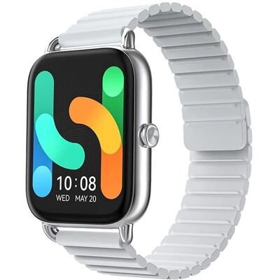 Haylou RS4 Plus Montre intelligente AMOLED blanche - Montre intelligente Haylou RS4 Plus Montre intelligente AMOLED blanche - Montre intelligente