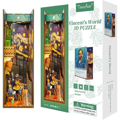 Tonecheer TQ113 Puzzle - 80 Stück Kunst 3D Puzzle Tonecheer TQ113 Puzzle - 80 Stück Kunst 3D Puzzle