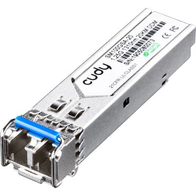 Cudy SM100GSA-20 Módulo de Transceptor de Red de Fibra Óptica - 1250 Mbit/s, 1310 nm, 20 km Cudy SM100GSA-20 Módulo de Transceptor de Red de Fibra Óptica - 1250 Mbit/s, 1310 nm, 20 km