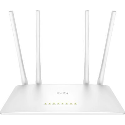 Cudy WR1200 Drahtloser Router Dual-Band Wi-Fi 5 (802.11ac) - Weiß Cudy WR1200 Drahtloser Router Dual-Band Wi-Fi 5 (802.11ac) - Weiß