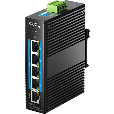 Cudy - IF1005P - 5-Port - 4x30W - Switch Cudy - IF1005P - 5-Port - 4x30W - Switch